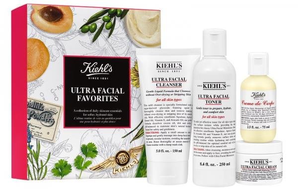 Os produtos mais populares da Kiehl chegam na forma de conjuntos prontos